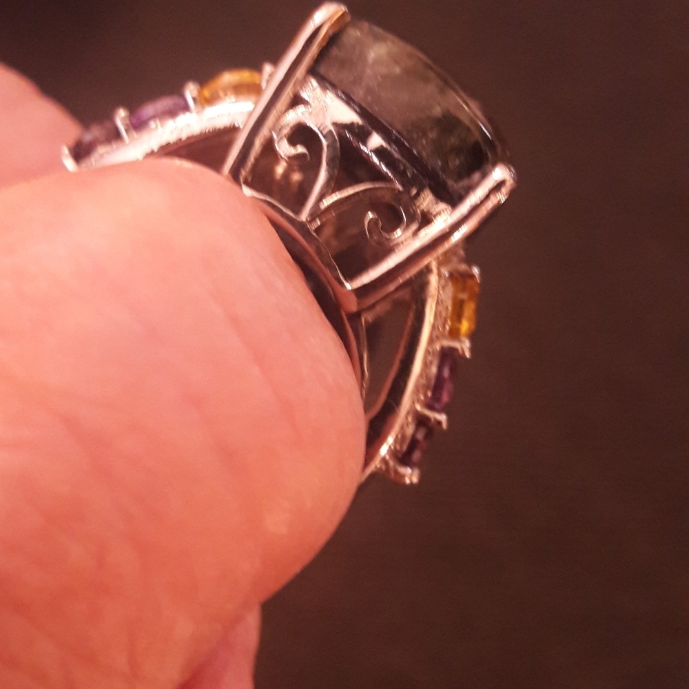 🖤Black jasper ring - Picture 4 of 7